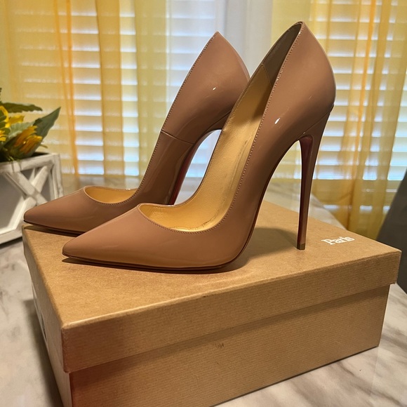 So Kate 120MM Patent Pump 8B/38EU NUDE - Picture 3 of 9